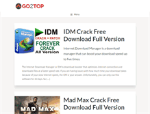 Tablet Screenshot of go2top.net